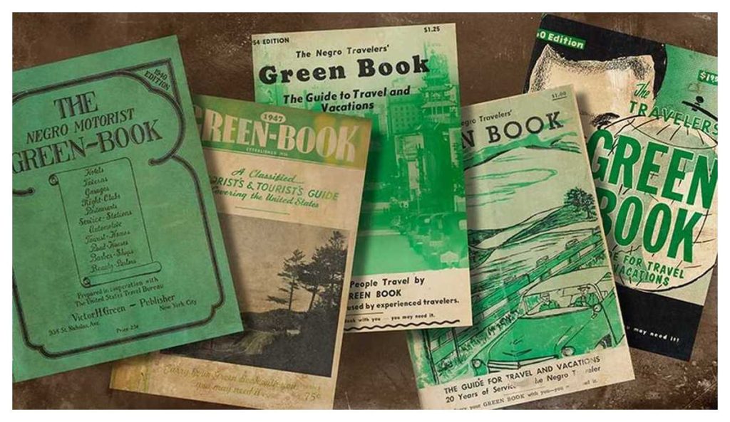 Green Book image with border