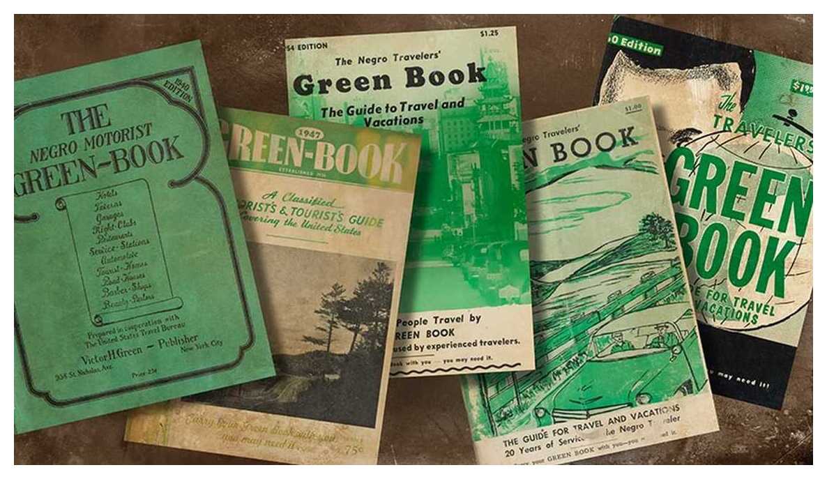 Green Book image with border